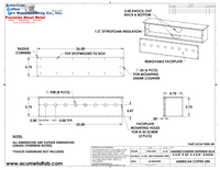 Thumbnail for Under Counter Dispense Box | 25 Inch | 8 Holes